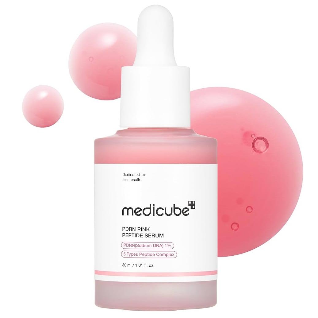 Buy Medicube PDRN Pink Peptide Serum 30ml (SHORT EXPIRY 23.10.2026) at Lila Beauty - Korean and Japanese Beauty Skincare and Makeup Cosmetics