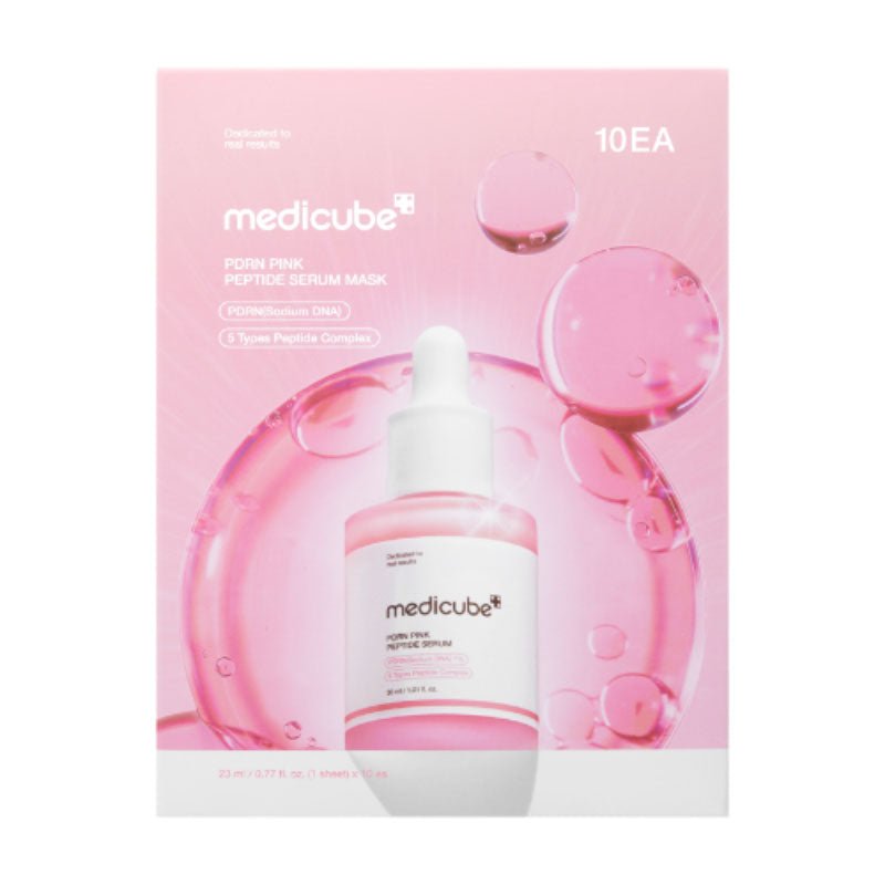 Buy Medicube PDRN Pink Peptide Serum Mask 23ml at Lila Beauty - Korean and Japanese Beauty Skincare and Makeup Cosmetics