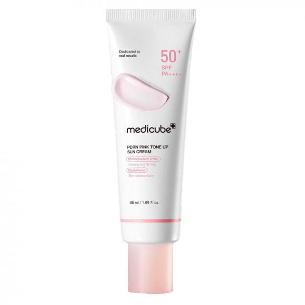 Buy Medicube PDRN Pink Tone Up Sun Cream 50ml at Lila Beauty - Korean and Japanese Beauty Skincare and Makeup Cosmetics
