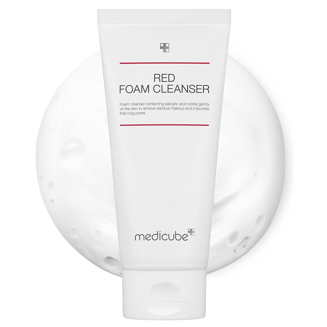 Buy Medicube Red Foam Cleanser 230ml at Lila Beauty - Korean and Japanese Beauty Skincare and Makeup Cosmetics