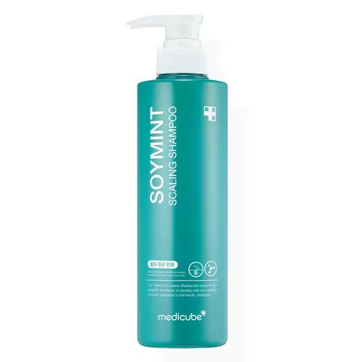 Buy Medicube Soymint Scaling Shampoo 490ml at Lila Beauty - Korean and Japanese Beauty Skincare and Makeup Cosmetics