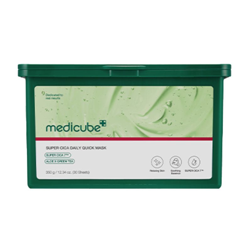 Buy Medicube Super Cica Daily Quick Mask (30pcs) at Lila Beauty - Korean and Japanese Beauty Skincare and Makeup Cosmetics