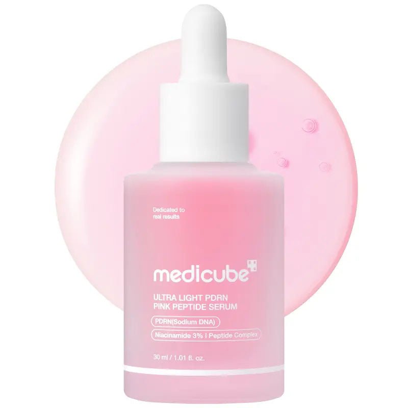 Buy Medicube Ultra Light PDRN Pink Peptide Serum 30ml at Lila Beauty - Korean and Japanese Beauty Skincare and Makeup Cosmetics