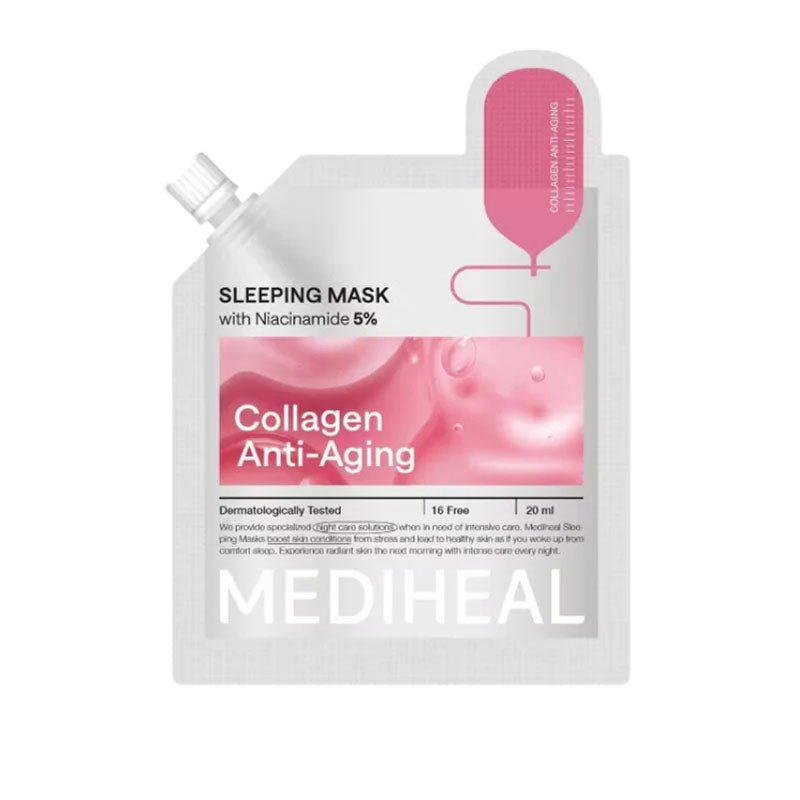 Buy Mediheal Collagen Anti-Aging Sleeping Mask 20ml at Lila Beauty - Korean and Japanese Beauty Skincare and Makeup Cosmetics