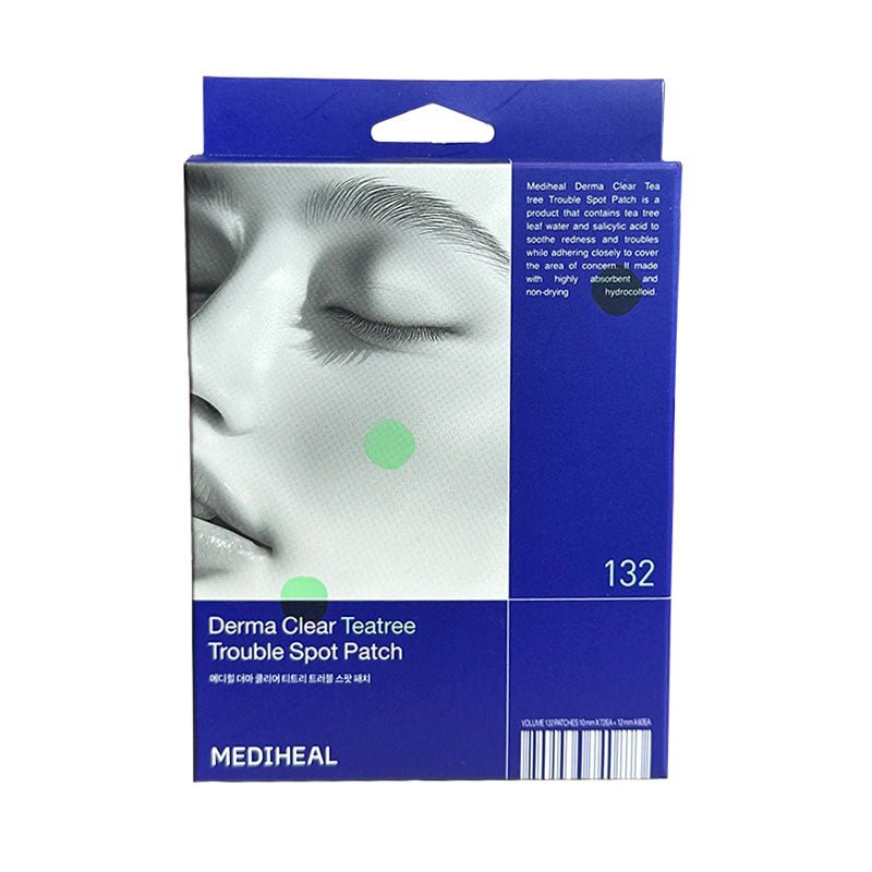 Buy Mediheal Derma Clear Teatree Trouble Spot Patch (132 Patches) at Lila Beauty - Korean and Japanese Beauty Skincare and Makeup Cosmetics