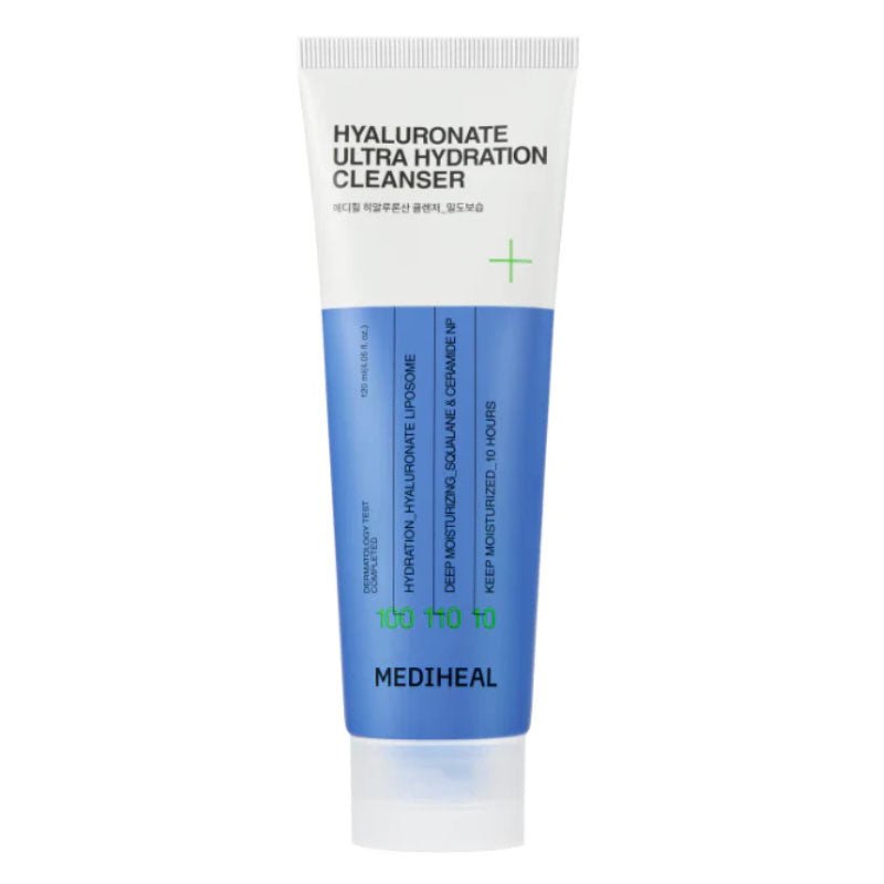 Buy Mediheal Hyaluronate Ultra Hydration Cleanser 120ml at Lila Beauty - Korean and Japanese Beauty Skincare and Makeup Cosmetics