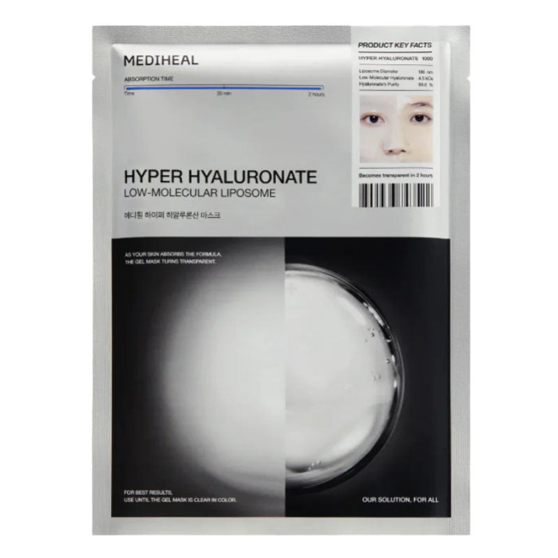 Buy Mediheal Hyper Hyaluronate Mask 34g at Lila Beauty - Korean and Japanese Beauty Skincare and Makeup Cosmetics