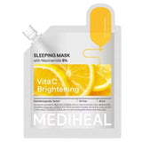 Buy Mediheal Vita C Brightening Sleeping Mask 20ml at Lila Beauty - Korean and Japanese Beauty Skincare and Makeup Cosmetics