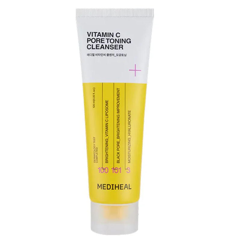 Buy Mediheal Vitamin C Pore Toning Cleanser 120ml at Lila Beauty - Korean and Japanese Beauty Skincare and Makeup Cosmetics