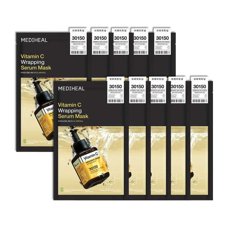 Buy Mediheal Wrapping Serum Mask 25ml at Lila Beauty - Korean and Japanese Beauty Skincare and Makeup Cosmetics
