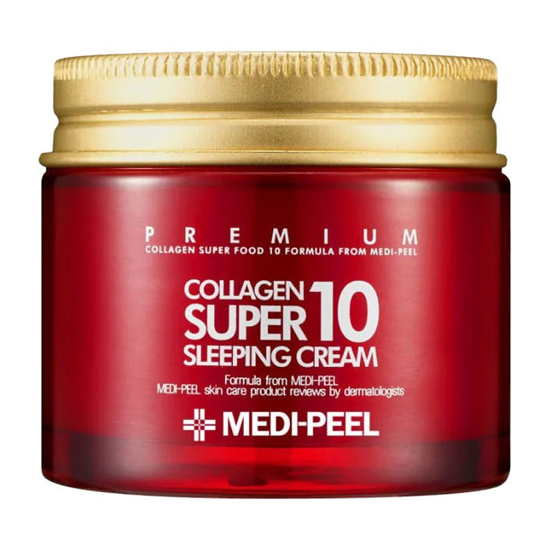Buy MediPeel Collagen Super 10 Sleeping Cream 70ml at Lila Beauty - Korean and Japanese Beauty Skincare and Makeup Cosmetics