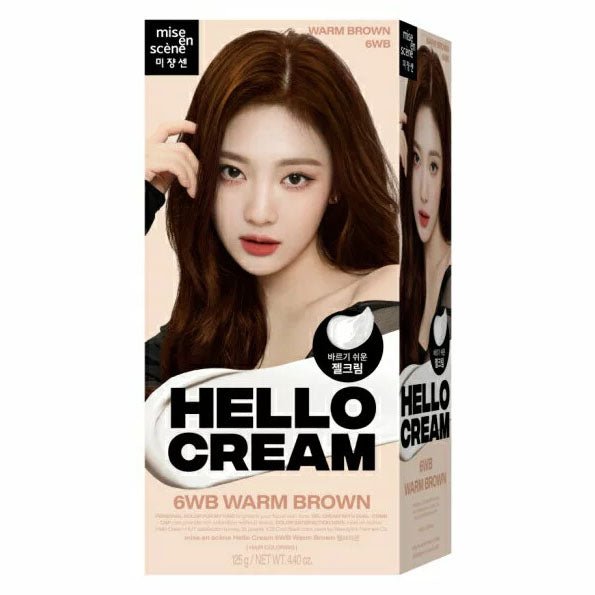 Buy Mise En Scene Hello Cream Hair Color 120g at Lila Beauty - Korean and Japanese Beauty Skincare and Makeup Cosmetics