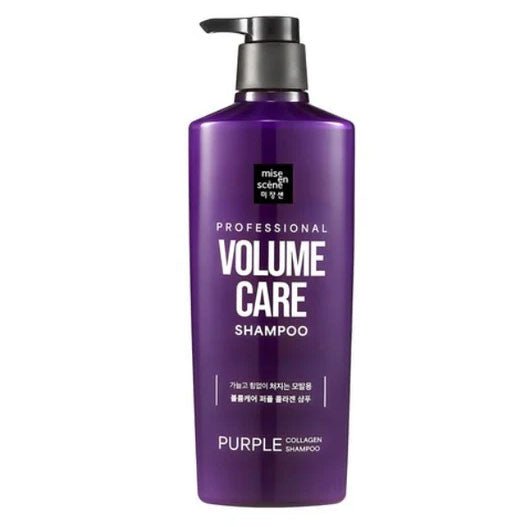 Buy Mise En Scene Professional Volume Care Purple Collagen Shampoo 680ml at Lila Beauty - Korean and Japanese Beauty Skincare and Makeup Cosmetics