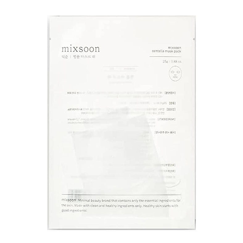 Buy Mixsoon Centella Mask Pack 25g at Lila Beauty - Korean and Japanese Beauty Skincare and Makeup Cosmetics