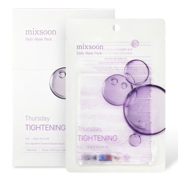 Buy Mixsoon Daily Mask Pack 20ml at Lila Beauty - Korean and Japanese Beauty Skincare and Makeup Cosmetics