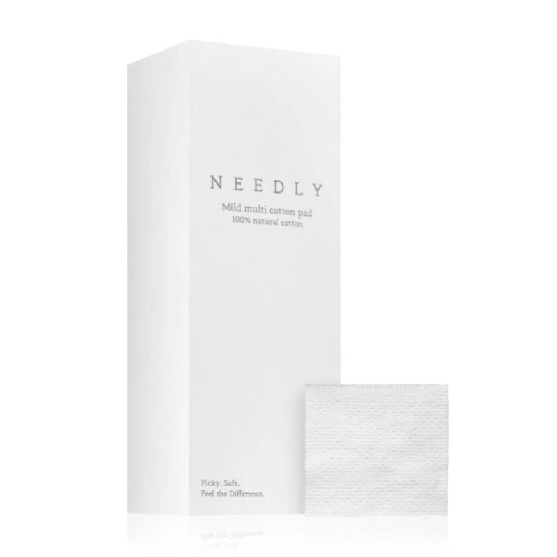 Buy Needly Mild Multi Cotton Pad (100pcs) at Lila Beauty - Korean and Japanese Beauty Skincare and Makeup Cosmetics
