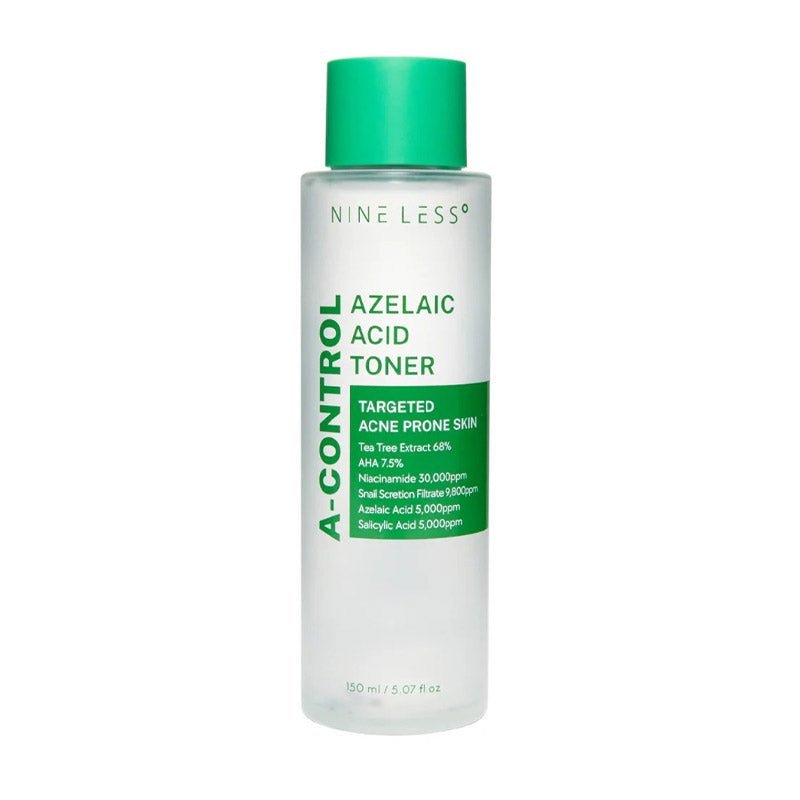 Buy Nine Less A - Control Azelaic Acid Toner 150ml at Lila Beauty - Korean and Japanese Beauty Skincare and Makeup Cosmetics