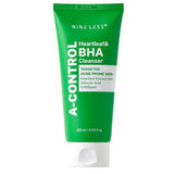 Buy Nine Less A - Control Heartleaf & BHA Cleanser 120ml at Lila Beauty - Korean and Japanese Beauty Skincare and Makeup Cosmetics