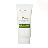Buy Nine Less Essentials UV Shield Soothing Sun Cream 50g at Lila Beauty - Korean and Japanese Beauty Skincare and Makeup Cosmetics