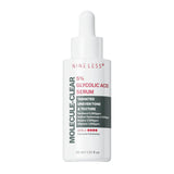Buy Nine Less Molecule-Clear 5% Glycolic Acid Serum 30ml at Lila Beauty - Korean and Japanese Beauty Skincare and Makeup Cosmetics