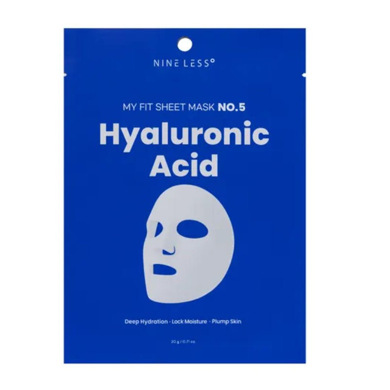 Buy Nine Less My Fit Sheet Mask 20g at Lila Beauty - Korean and Japanese Beauty Skincare and Makeup Cosmetics