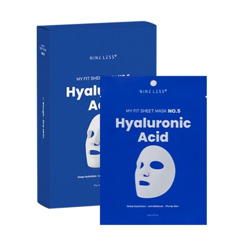 Buy Nine Less My Fit Sheet Mask 20g at Lila Beauty - Korean and Japanese Beauty Skincare and Makeup Cosmetics