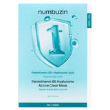 Buy Numbuzin 🎁 No.1 Pantothenic B5 Hyaluronic Active Clear Mask (100% off) at Lila Beauty - Korean and Japanese Beauty Skincare and Makeup Cosmetics