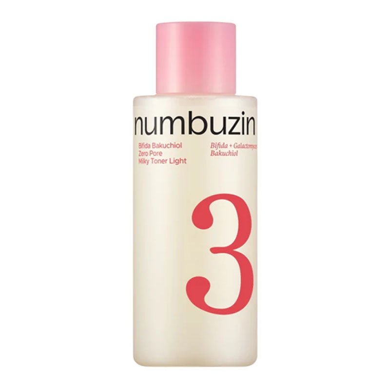 Buy Numbuzin No.3 Bifida Bakuchiol Zero Pore Milky Toner Light 200ml at Lila Beauty - Korean and Japanese Beauty Skincare and Makeup Cosmetics