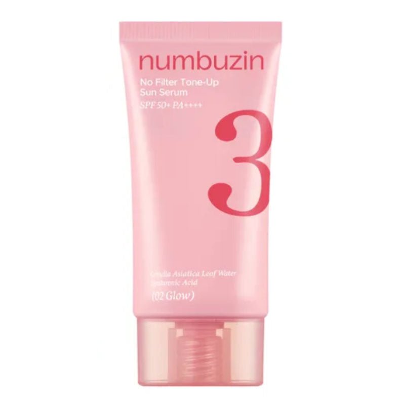 Buy Numbuzin No.3 No Filter Tone-Up Sun Serum 50ml (Select From 2 Types) at Lila Beauty - Korean and Japanese Beauty Skincare and Makeup Cosmetics