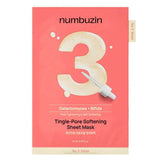 Buy Numbuzin 🎁 No.3 Tingle-Pore Softening Sheet Mask 27g NEW (100% off) at Lila Beauty - Korean and Japanese Beauty Skincare and Makeup Cosmetics