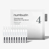 Buy Numbuzin No.4 Ceramide AHA Glazed Skin Prep Serum 1.3ml*10ea at Lila Beauty - Korean and Japanese Beauty Skincare and Makeup Cosmetics