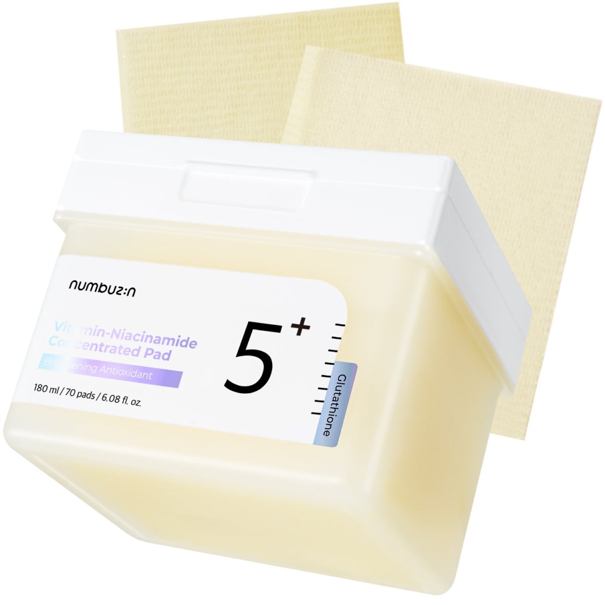 Buy Numbuzin No.5 Vitamin - Niacinamide Concentrated Pad 180ml (70Pads) at Lila Beauty - Korean and Japanese Beauty Skincare and Makeup Cosmetics