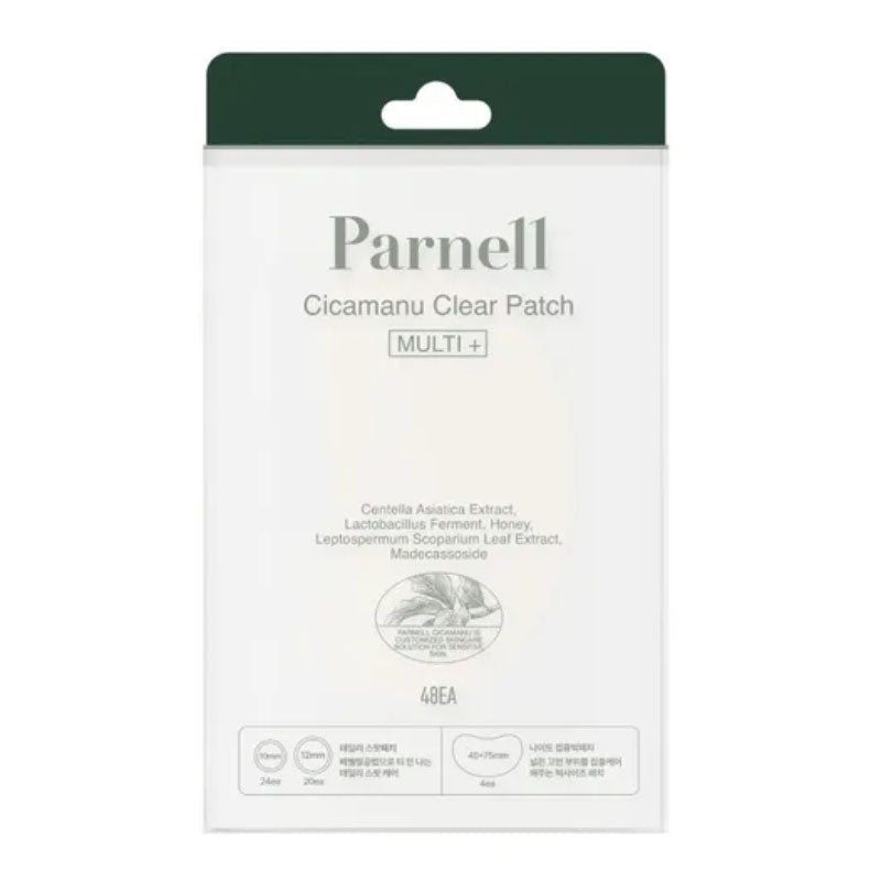 Buy Parnell Cicamanu Clear Patch Multi+ (48ea) at Lila Beauty - Korean and Japanese Beauty Skincare and Makeup Cosmetics