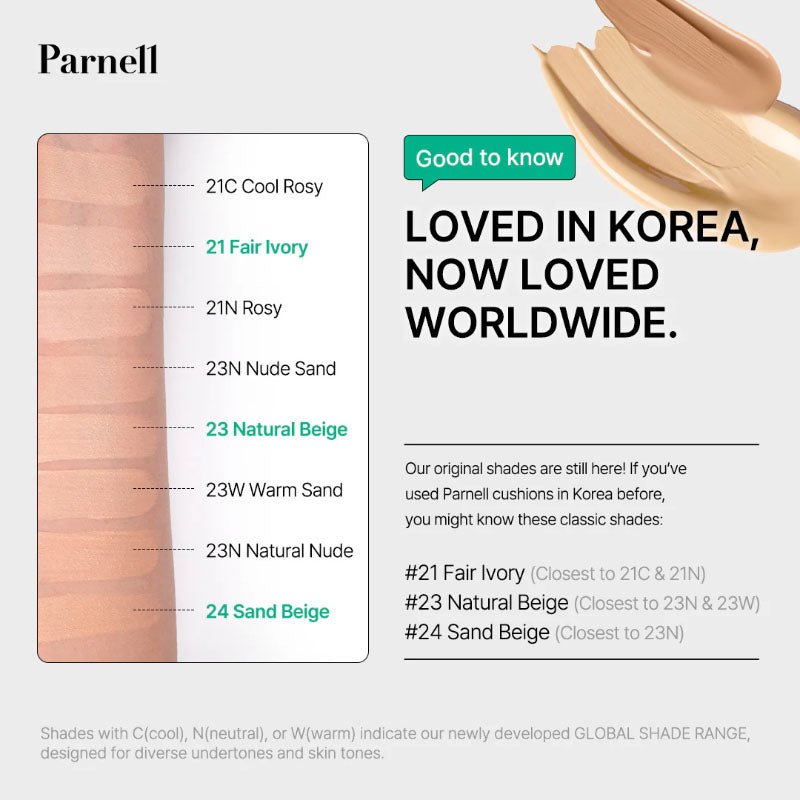 Buy Parnell Cicamanu Serum Cushion 15g at Lila Beauty - Korean and Japanese Beauty Skincare and Makeup Cosmetics