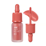 Buy Peripera Ink Airy Velvet Lip Tint 4g #03 Cartoon Coral (No Box) at Lila Beauty - Korean and Japanese Beauty Skincare and Makeup Cosmetics