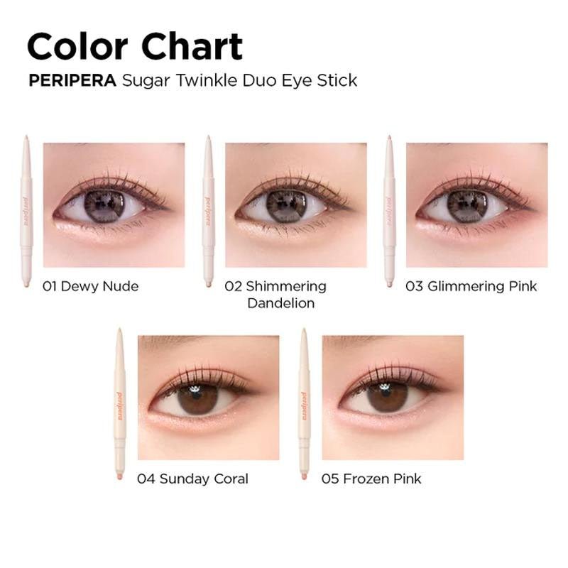 Buy Peripera Sugar Twinkle Duo Eye Stick 0.23g at Lila Beauty - Korean and Japanese Beauty Skincare and Makeup Cosmetics