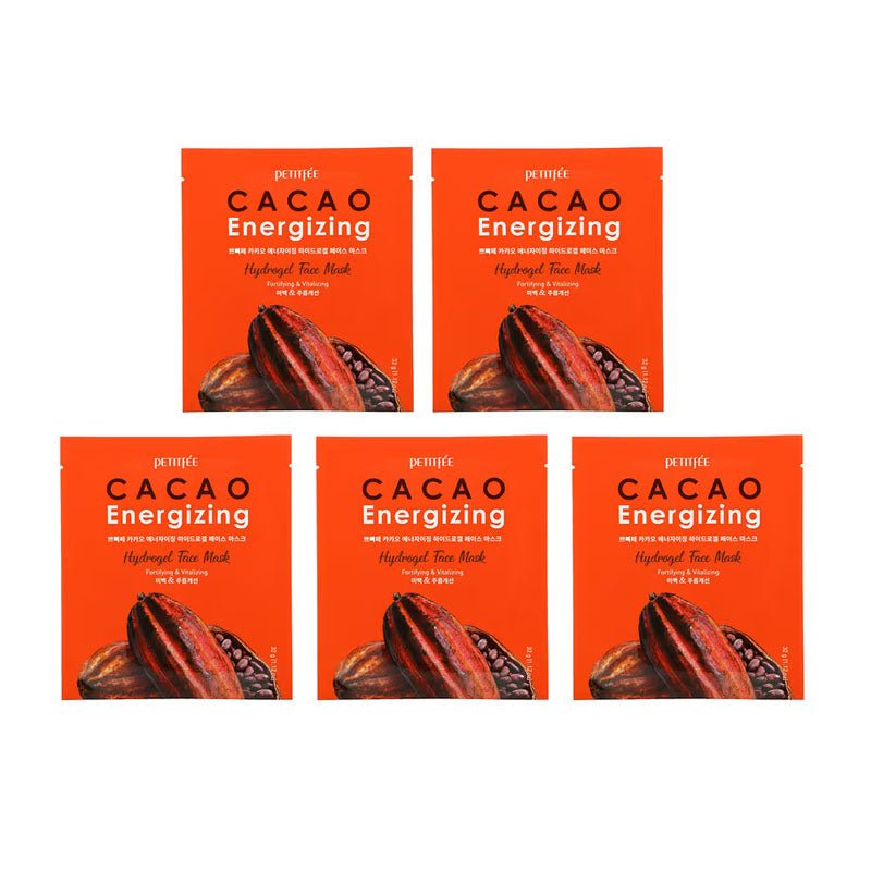 Buy Petitfee Cacao Energizing Hydrogel Face Mask 32g at Lila Beauty - Korean and Japanese Beauty Skincare and Makeup Cosmetics