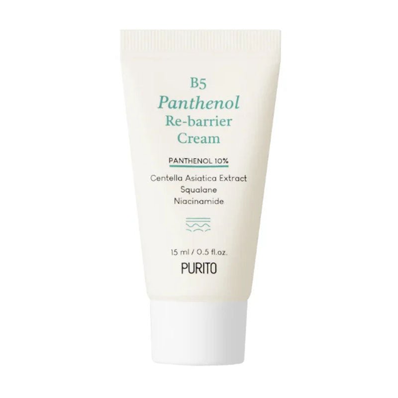 Buy Purito B5 Panthenol Re-barrier Cream Mini 15ml at Lila Beauty - Korean and Japanese Beauty Skincare and Makeup Cosmetics