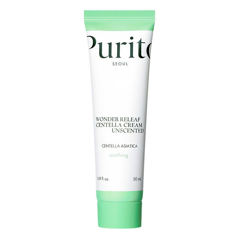 Buy Purito Wonder Releaf Centella Cream Unscented 50ml at Lila Beauty - Korean and Japanese Beauty Skincare and Makeup Cosmetics