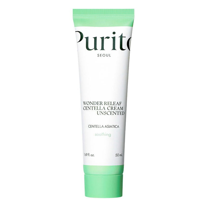 Buy Purito Wonder Releaf Centella Cream Unscented 50ml at Lila Beauty - Korean and Japanese Beauty Skincare and Makeup Cosmetics