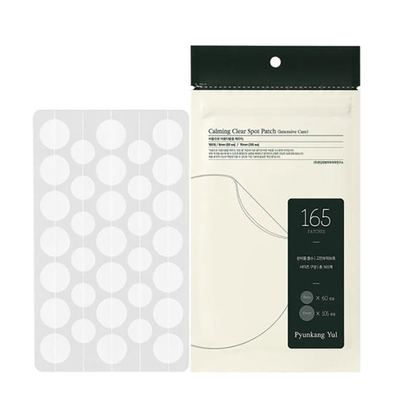 Buy Pyunkang Yul Calming Clear Spot Patch (Intensive Care) 165 Patches (8mm*60ea/10mm*105ea) at Lila Beauty - Korean and Japanese Beauty Skincare and Makeup Cosmetics