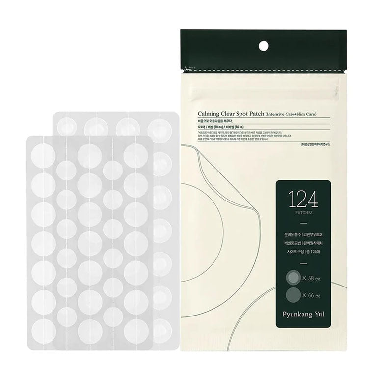 Buy Pyunkang Yul Calming Clear Spot Patch (Intensive Care+Slim Care) 124 Patches at Lila Beauty - Korean and Japanese Beauty Skincare and Makeup Cosmetics