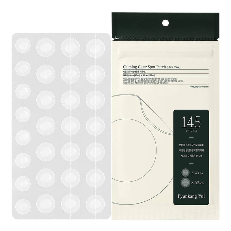 Buy Pyunkang Yul Calming Clear Spot Patch (Slim Care) 145 Patches (8mm*40ea/10mm*105ea) at Lila Beauty - Korean and Japanese Beauty Skincare and Makeup Cosmetics