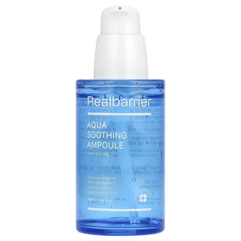 Buy Real Barrier Aqua Soothing Ampoule 50ml at Lila Beauty - Korean and Japanese Beauty Skincare and Makeup Cosmetics