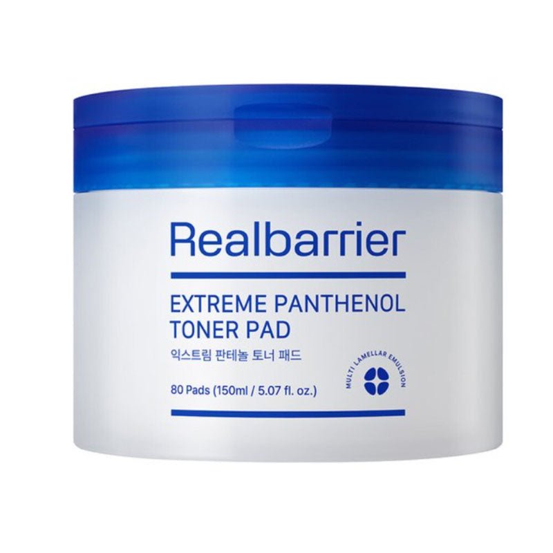 Buy Real Barrier Extreme Panthenol Toner Pad (80 Pads) at Lila Beauty - Korean and Japanese Beauty Skincare and Makeup Cosmetics