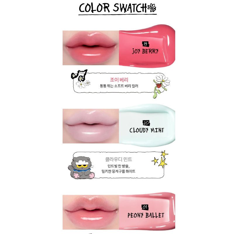 Buy Romand ZO&FRIENDS Glasting Color Gloss 4g at Lila Beauty - Korean and Japanese Beauty Skincare and Makeup Cosmetics