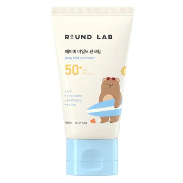 Buy Round Lab Baby Mild Sunscreen 60ml at Lila Beauty - Korean and Japanese Beauty Skincare and Makeup Cosmetics