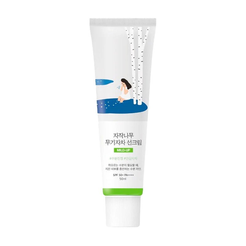 Buy Round Lab Birch Juice Moisturizing Mild-Up Sunscreen 50ml at Lila Beauty - Korean and Japanese Beauty Skincare and Makeup Cosmetics