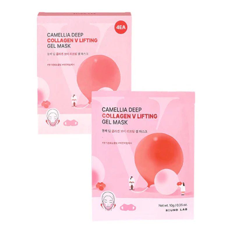 Buy Round Lab Camellia Deep Collagen V Lifting Gel Mask 10g at Lila Beauty - Korean and Japanese Beauty Skincare and Makeup Cosmetics