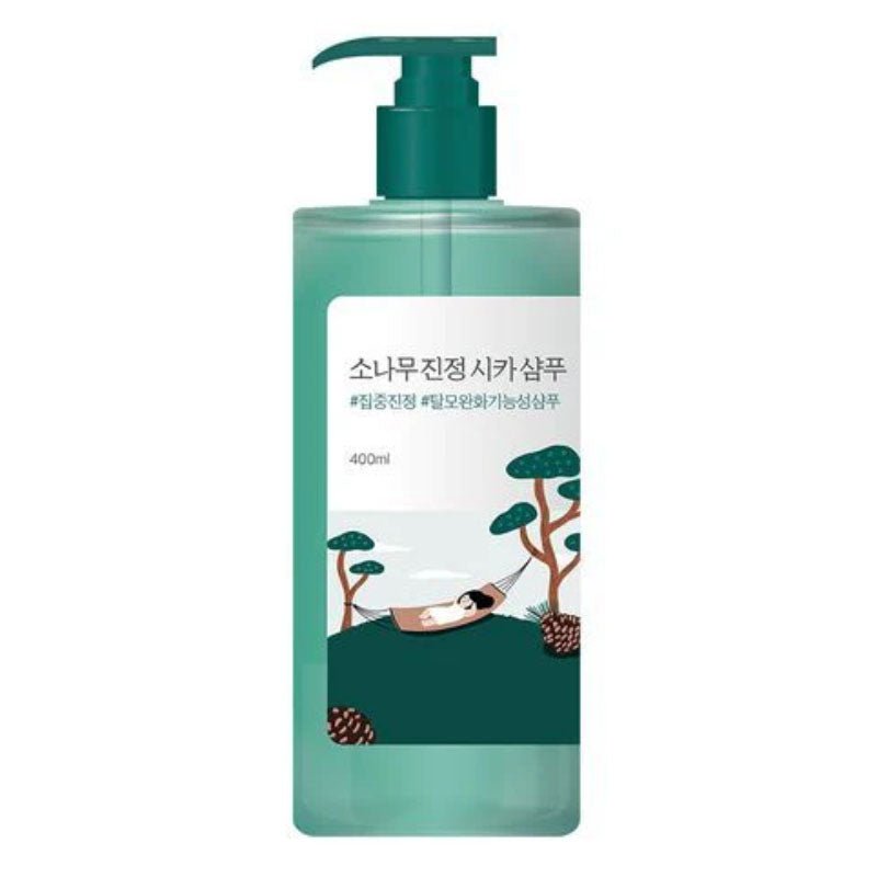 Buy Round Lab Pine Calming Cica Shampoo 400ml at Lila Beauty - Korean and Japanese Beauty Skincare and Makeup Cosmetics